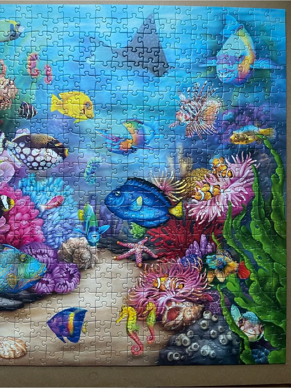 Ravensburger 750-Piece Large Piece Format   Puzzle Colorful Ocean Scene